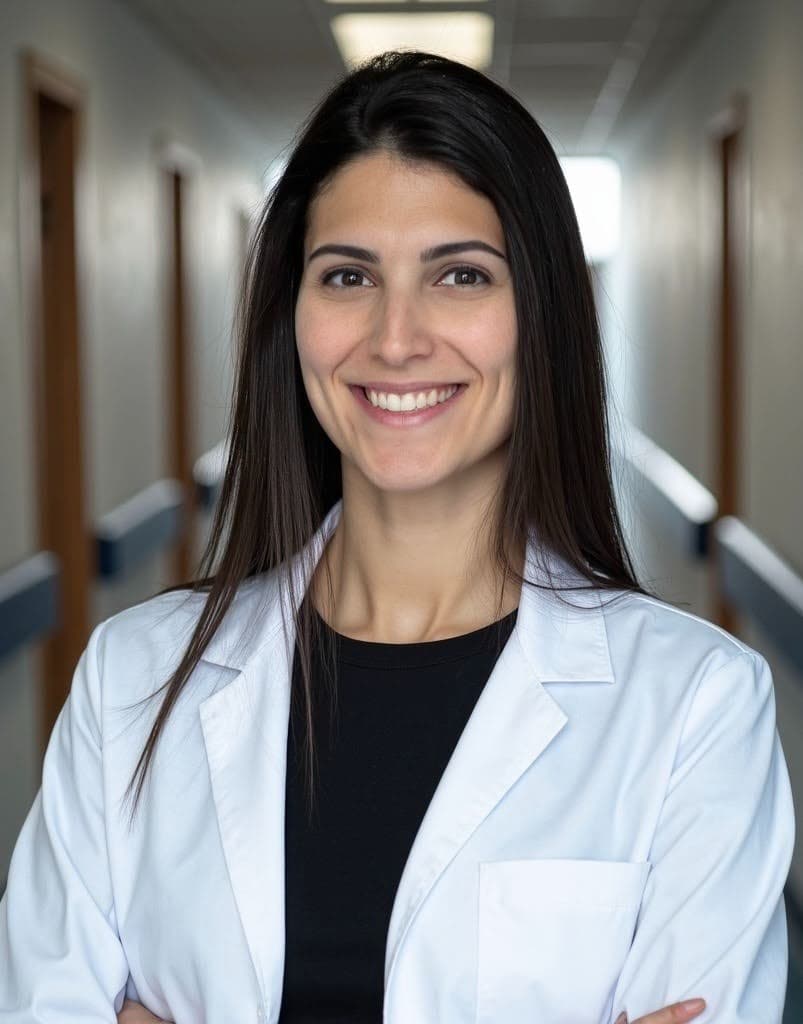 Dr. Michelle Singer in her Midtown Manhattan audiology clinic